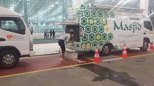mobile masjid di peresmian BIJB MOBILE MASJID MELAKUKAN PELAYANAN DI PERESMIAN BIJB KERTAJATI